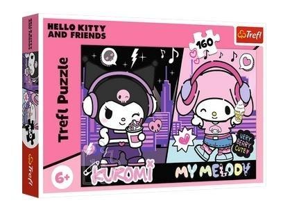 Puzzle 160 Kuromi rządzi Hello Kitty TREFL Puzzle 160 Kuromi rządzi Hello Kitty TREFL