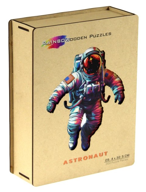Puzzle 200 drewniane kolorowe Astronauta Puzzle 200 drewniane kolorowe Astronauta
