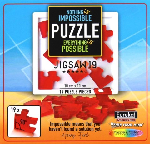 Puzzle Łamigłówka 19 Impossible poziom 5/6 Puzzle Łamigłówka 19 Impossible poziom 5/6