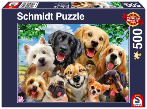 Puzzle PQ 500 Psy robią selfie G3 Puzzle PQ 500 Psy robią selfie G3