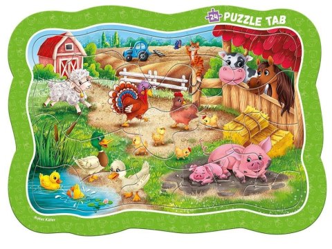 Puzzle ramkowe. Farma Puzzle ramkowe. Farma