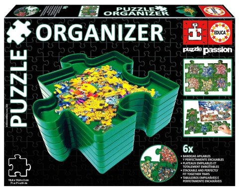 Tacki do sortowania puzzli (sorter) 6szt Tacki do sortowania puzzli (sorter) 6szt
