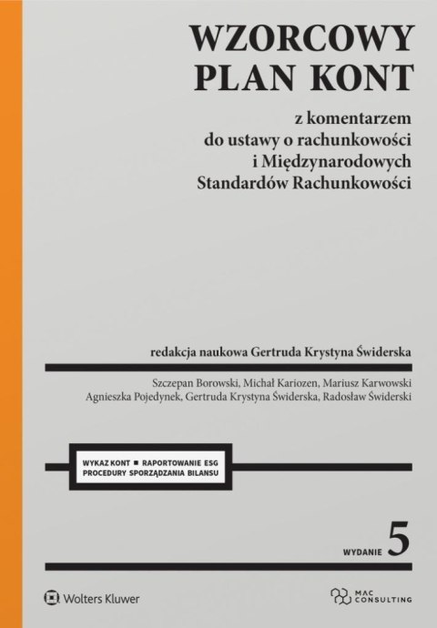 Wzorcowy Plan Kont z komentarzem do ustawy... Wzorcowy Plan Kont z komentarzem do ustawy...
