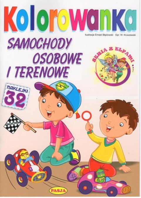 Kolorowanka. Samochody osobowe i terenowe Kolorowanka. Samochody osobowe i terenowe
