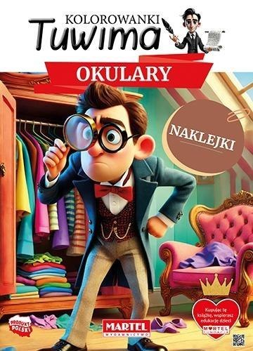 Kolorowanki Tuwima. Okulary z naklejkami Kolorowanki Tuwima. Okulary z naklejkami