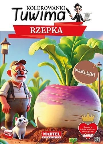 Kolorowanki Tuwima. Rzepka z naklejkami Kolorowanki Tuwima. Rzepka z naklejkami