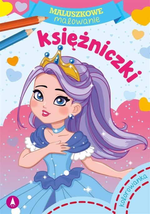 Maluszkowe malowanie. Księżniczki Maluszkowe malowanie. Księżniczki