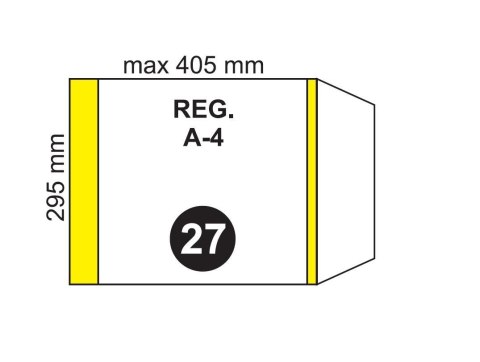 Okładka na podr A4 regulowana NR 27 (20szt) Okładka na podr A4 regulowana NR 27 (20szt)