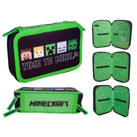 Piórnik potrójny Jumbo BW Minecraft AC3 Piórnik potrójny Jumbo BW Minecraft AC3