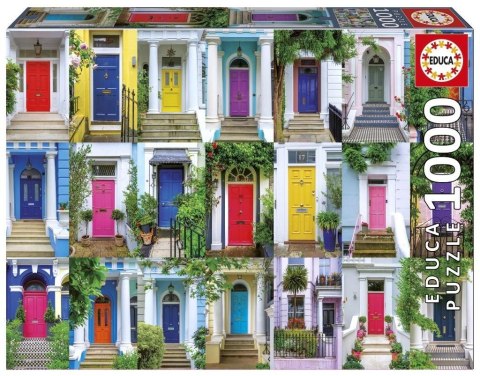 Puzzle 1000 Drzwi z Notting Hill Londyn Anglia Puzzle 1000 Drzwi z Notting Hill Londyn Anglia