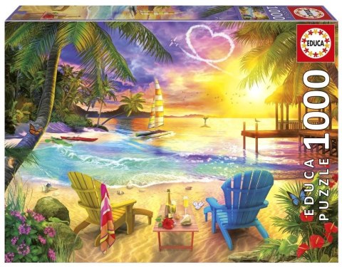 Puzzle 1000 Kocham plażę Puzzle 1000 Kocham plażę