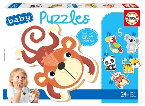 Puzzle 3-5 Dzikie zwierzęta 2 Puzzle 3-5 Dzikie zwierzęta 2
