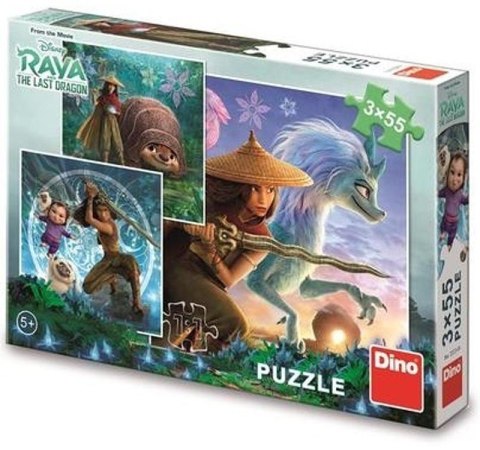Puzzle 3x55 Raya i ostatni smok Puzzle 3x55 Raya i ostatni smok