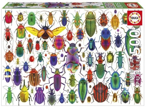 Puzzle 500 Kolorowe owady Puzzle 500 Kolorowe owady