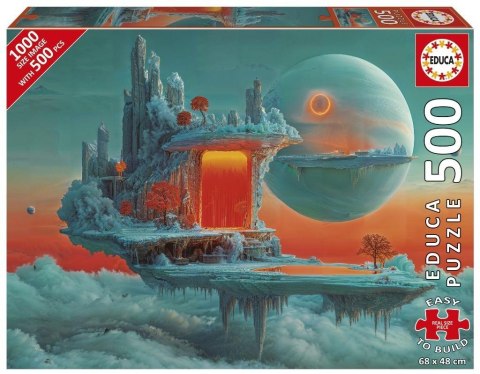 Puzzle 500 Planeta ognia i lodu Puzzle 500 Planeta ognia i lodu