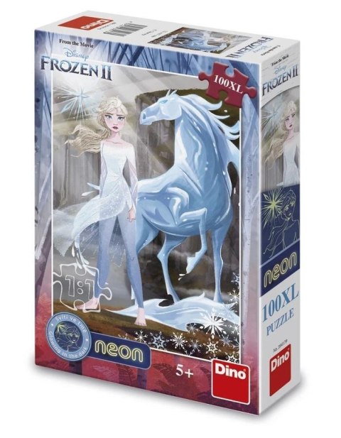 Puzzle XL 100 Kraina Lodu świecące w ciemności Puzzle XL 100 Kraina Lodu świecące w ciemności
