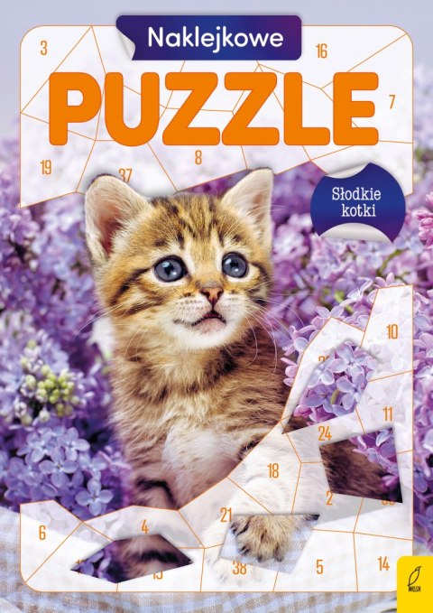 Słodkie kotki. Naklejkowe puzzle Słodkie kotki. Naklejkowe puzzle