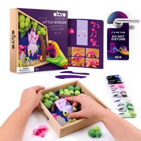 Zestaw DIY z masy plastycznej Mama Troll Zestaw DIY z masy plastycznej Mama Troll