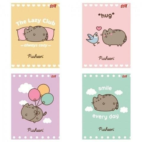 Zeszyt A5/32K linia laminowany Pusheen (15szt) Zeszyt A5/32K linia laminowany Pusheen (15szt)