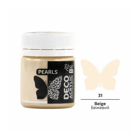 Farba akrylowa perłowa beige 71 20ml Farba akrylowa perłowa beige 71 20ml