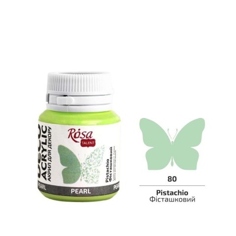 Farba akrylowa perłowa pistachio 80 20ml Farba akrylowa perłowa pistachio 80 20ml