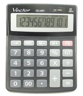 Kalkulator Vector KAV CD-2401 BLK