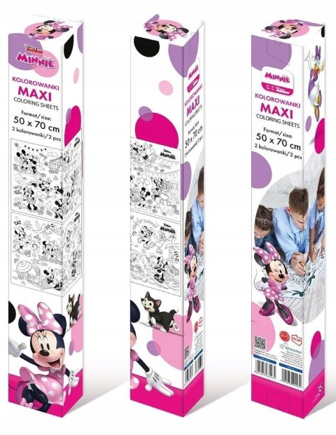 Kolorowanka podłogowa Minnie mouse Kolorowanka podłogowa Minnie mouse