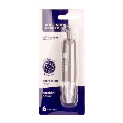 Korektor w taśmie 5mm 360 Easy Grip Korektor w taśmie 5mm 360 Easy Grip