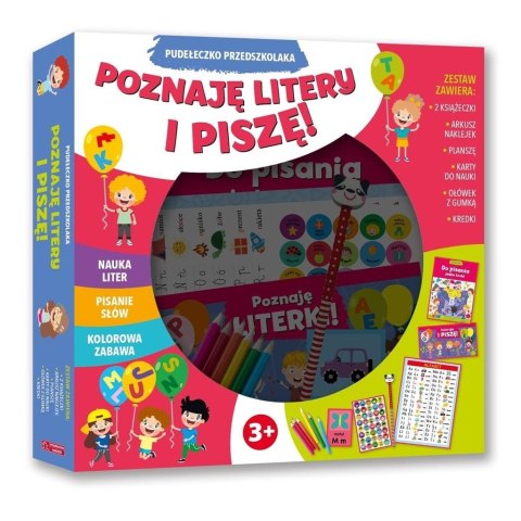 Pudełeczko przedszkolaka. Poznaję litery i piszę! Pudełeczko przedszkolaka. Poznaję litery i piszę!