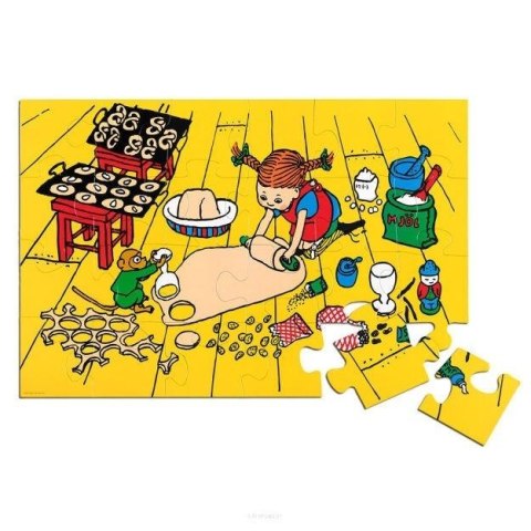 Puzzle 24 podłogowe Pippi Puzzle 24 podłogowe Pippi