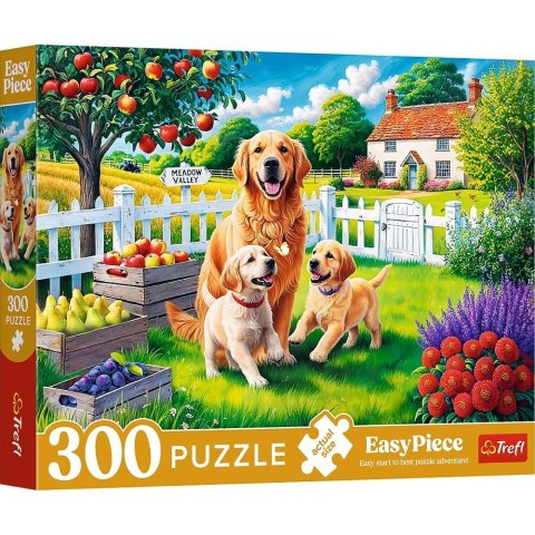 Puzzle 300 EasyPiece - Pieski na wsi TREFL Puzzle 300 EasyPiece - Pieski na wsi TREFL