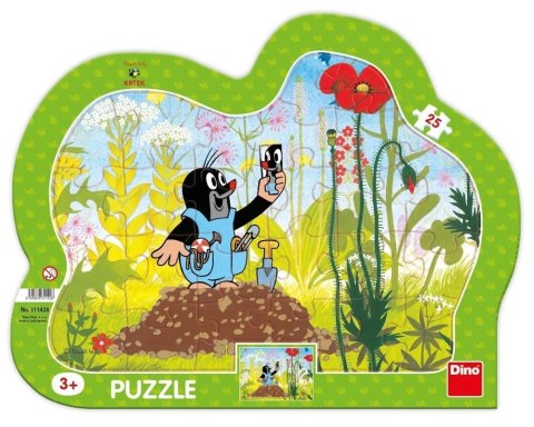 Puzzle ramkowe 25 Krecik i spodenki Puzzle ramkowe 25 Krecik i spodenki
