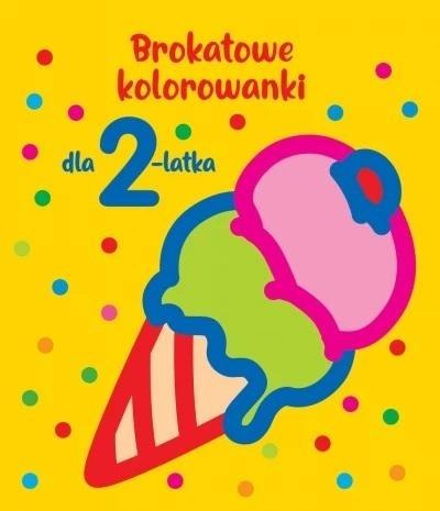 Brokatowe kolorowanki dla 2-latka Brokatowe kolorowanki dla 2-latka