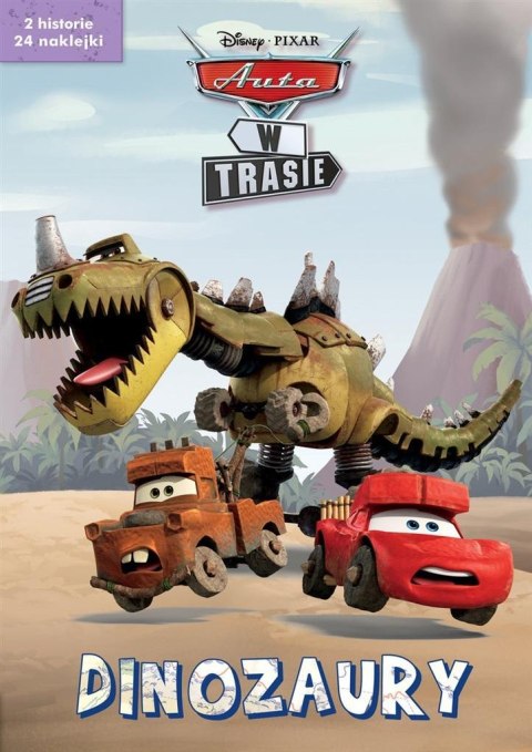Disney Pixar Auta w trasie. Dinozaury Disney Pixar Auta w trasie. Dinozaury