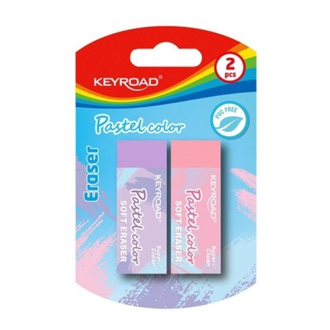 Gumka pastelowa 2szt MIX Gumka pastelowa 2szt MIX