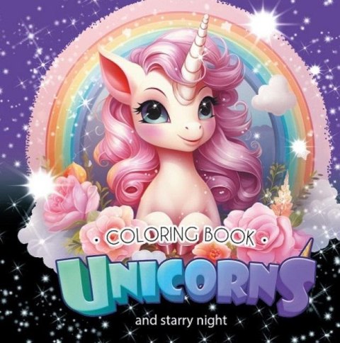 Kolorowanka 160x160 Unicorns Jednorożce Kolorowanka 160x160 Unicorns Jednorożce