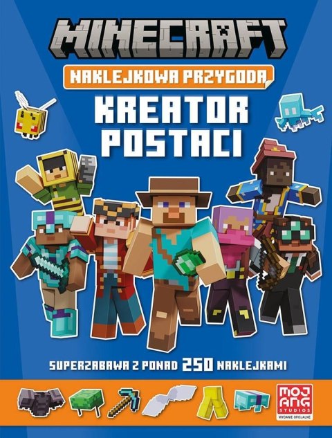 Kreator postaci. Minecraft. Naklejkowa przygoda Kreator postaci. Minecraft. Naklejkowa przygoda