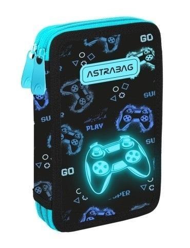 Piórnik podwójny bez wyp Astrabag Go Playing ASTRA Piórnik podwójny bez wyp Astrabag Go Playing ASTRA