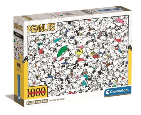 Puzzle 1000 Compact Impossible Peanuts Puzzle 1000 Compact Impossible Peanuts