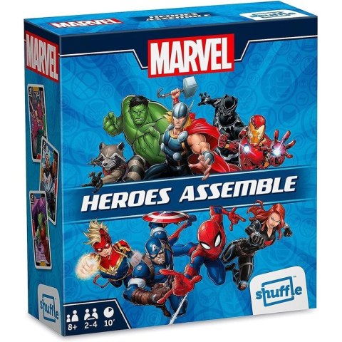 Shuffle Heroes Assemble Marvel CARTAMUNDI Shuffle Heroes Assemble Marvel CARTAMUNDI