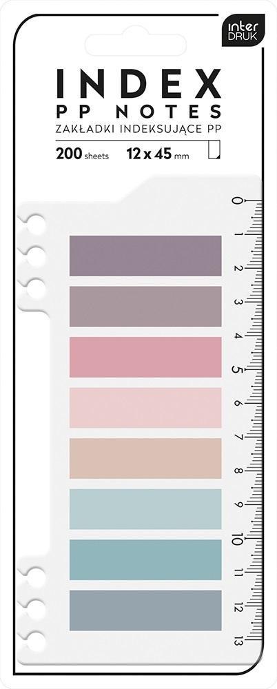 Zakładki indeksujące PP Palette 200szt Zakładki indeksujące PP Palette 200szt