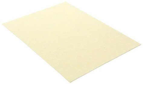 Filc dekoracyjny ecru 20x30cm 10szt Filc dekoracyjny ecru 20x30cm 10szt