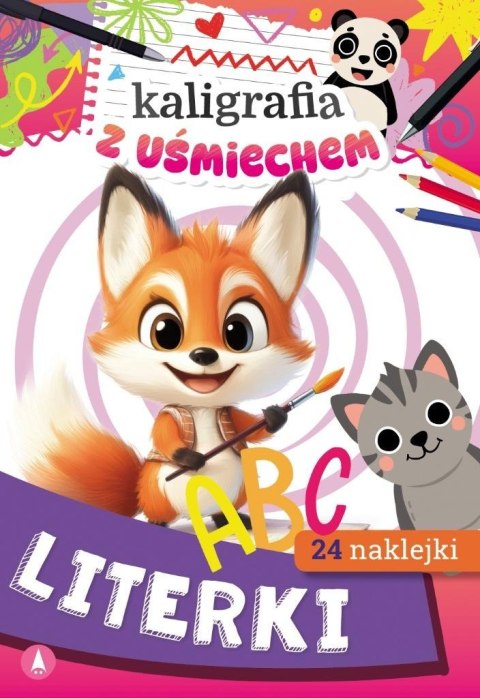 Kaligrafia z uśmiechem. Literki Kaligrafia z uśmiechem. Literki