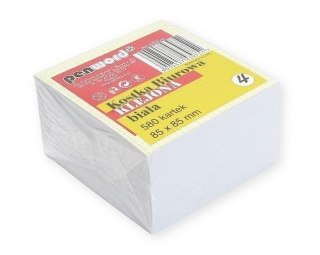Kostka biurowa biała 85x85x50mm 580K