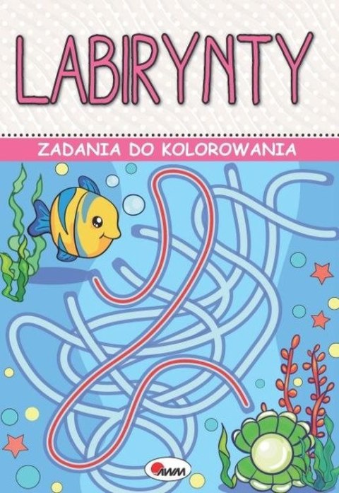 Labirynty. Zadania do kolorowania Labirynty. Zadania do kolorowania