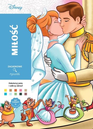 Miłość. Disney kolorowanka antystresowa