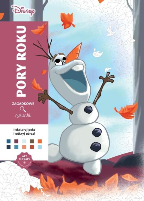 Pory roku. Disney kolorowanka antystresowa Pory roku. Disney kolorowanka antystresowa