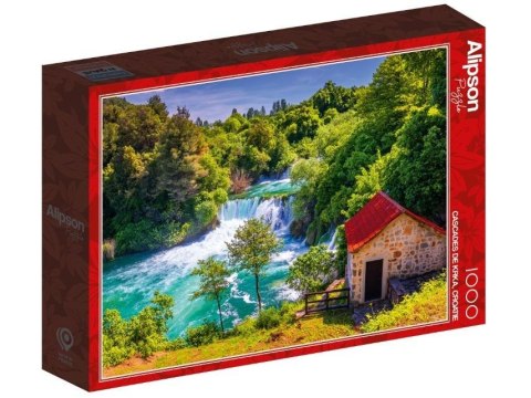 Puzzle 1000 Chorwacja, Wodospady Krka Puzzle 1000 Chorwacja, Wodospady Krka