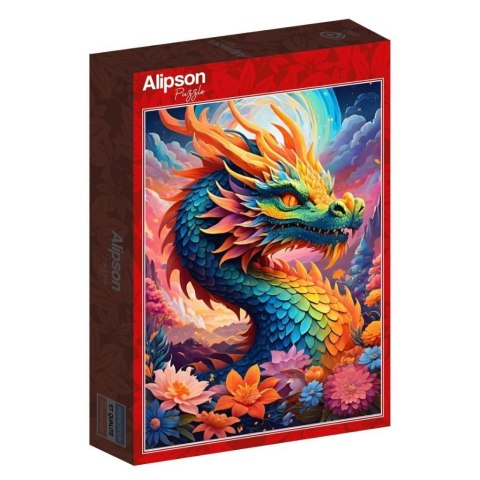 Puzzle 1000 Kolorowy Smok Puzzle 1000 Kolorowy Smok
