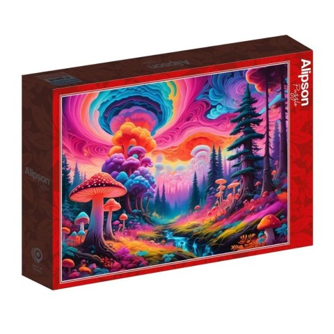 Puzzle 1000 Las pełen grzybów Puzzle 1000 Las pełen grzybów